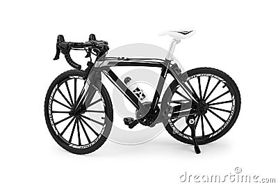 Full-suspension mountain bike Stock Photo