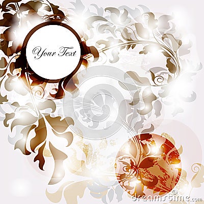 Fully decorated shining vector Vector Illustration