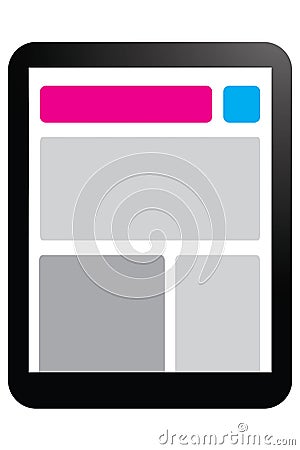 Fully responsive design Vector Illustration