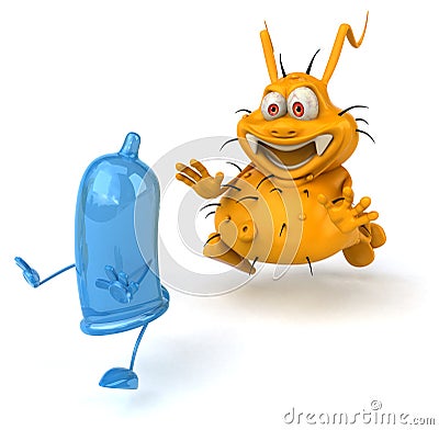 Fun germ Stock Photo