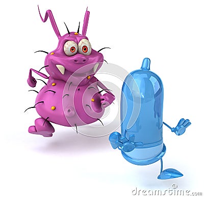 Fun germ Stock Photo