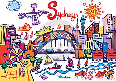 Sydney Harbour Australia Stock Photo