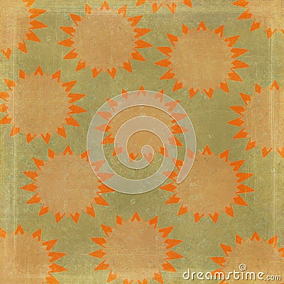 Fun sunburst pattern Stock Photo