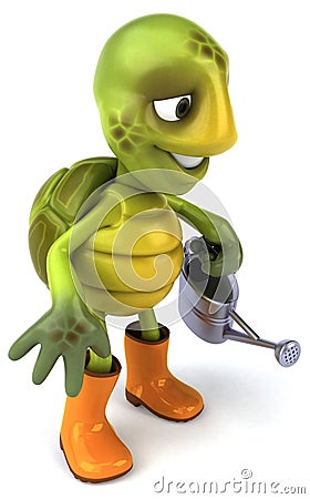 Fun turtle Stock Photo