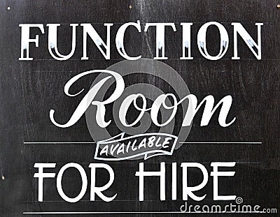 Function room Stock Photo