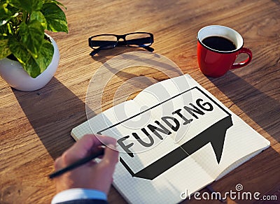 Funding Donation Investment Budget Capital Concept Stock Photo