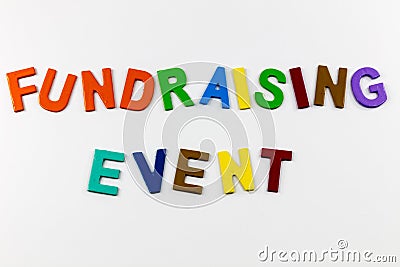 Fundraising event volunteer fundraiser charity donation give Stock Photo