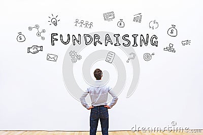 Fundraising concept Stock Photo