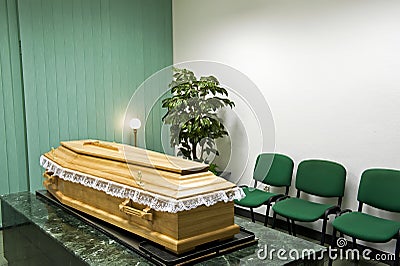 Funeral home Stock Photo