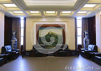 Funeral parlor of xiamen city Editorial Stock Photo