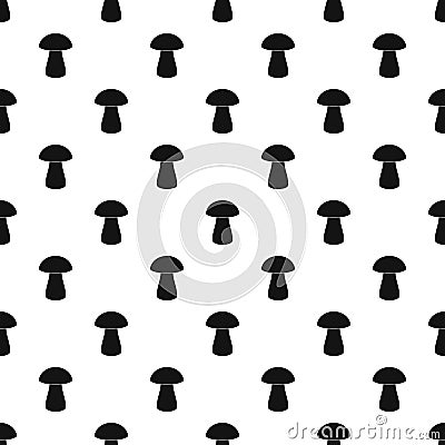 Fungus boletus pattern vector Vector Illustration