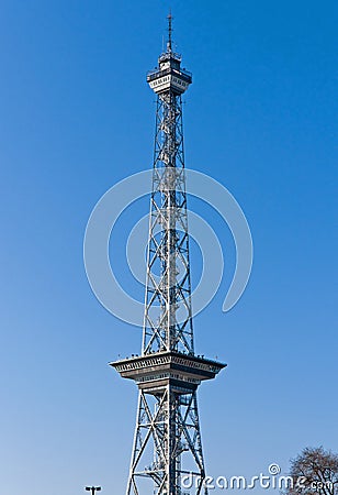 The Funkturm in Berlin Stock Photo