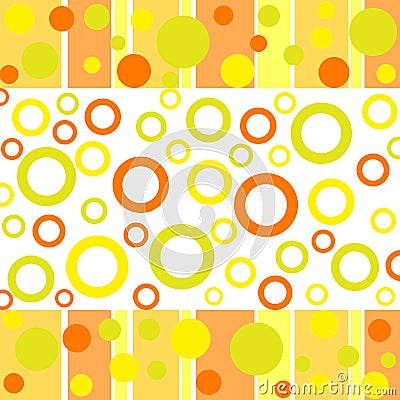 Funky dots and circles Stock Photo