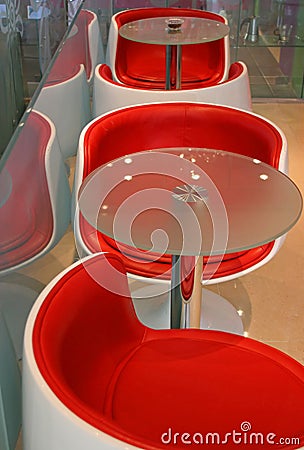 Funky furniture Stock Photo