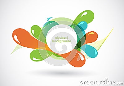 Funky graphic design Stock Photo