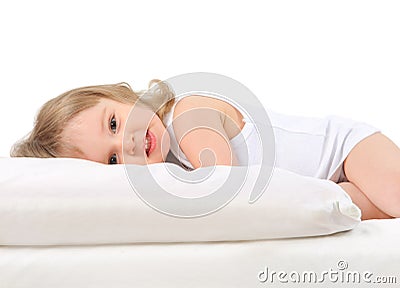 Funny bed Stock Photo