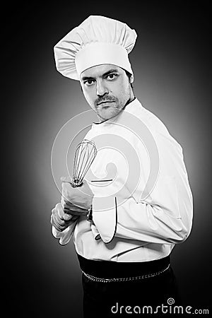 Funny chef Stock Photo