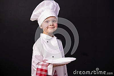 Funny chef Stock Photo