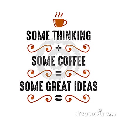 Funny Coffee Quote and Saying. 100 vector best for graphic Stock Photo