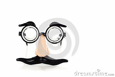 Funny glasses Stock Photo