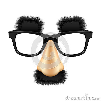 Funny mask Vector Illustration