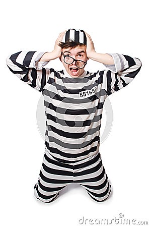 Funny prison Stock Photo