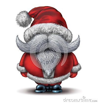 Funny Santa Clause Stock Photo