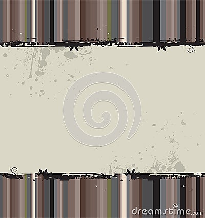 Funny striped background seamless. Vector Illustration