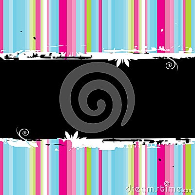 Funny striped background seamless. Vector Illustration