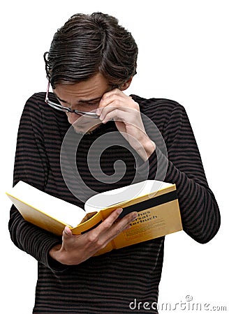 Funny student Stock Photo