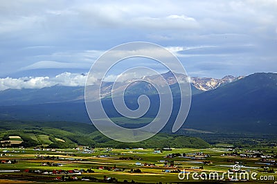 Furano, Hokkaido Stock Photo