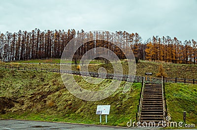 Furano Winery Editorial Stock Photo