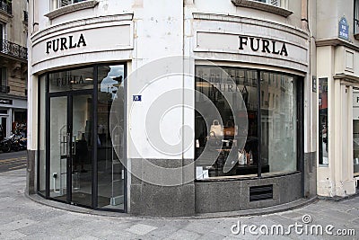 Furla fashion store Editorial Stock Photo