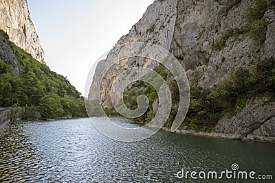 The Furlo pass, marche , Italy Stock Photo