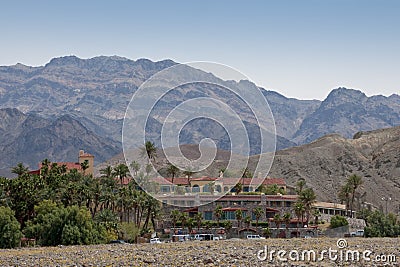 Furnace Creek Inn Stock Photo