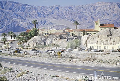 Furnace Creek Inn, Death Valley, California Stock Photo