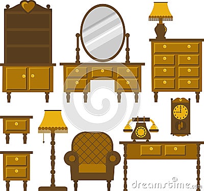 Furniture Vector Illustration