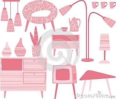 Furniture Vector Illustration