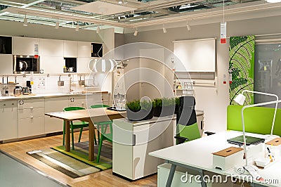 Furniture and household store Ikea Editorial Stock Photo