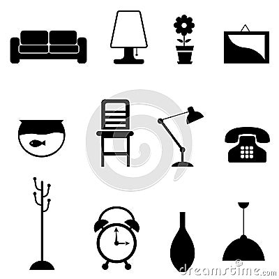 Furniture icon Vector Illustration