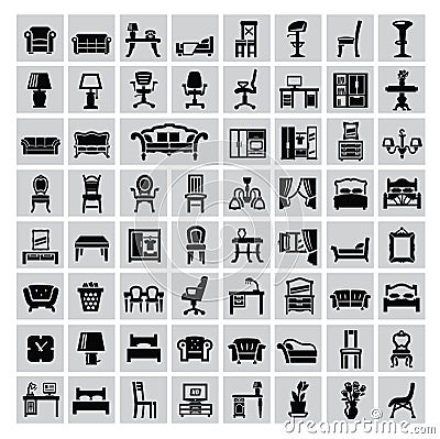 Furniture icon Vector Illustration