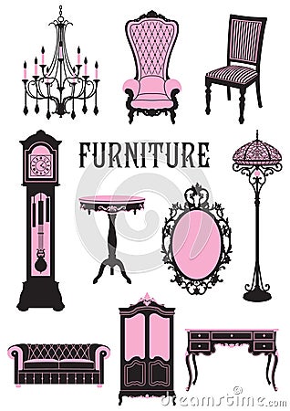 Furniture Vector Illustration