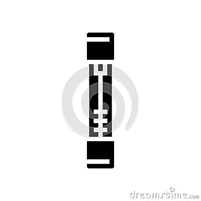 fuse electrical engineer glyph icon vector illustration Cartoon Illustration