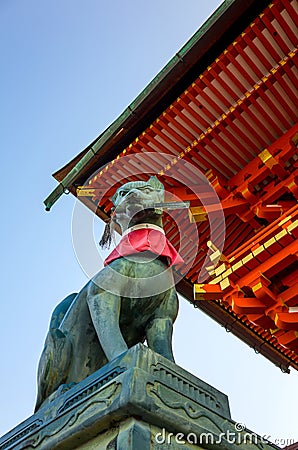 Fushimi Inari Taisha Shrine Japan Stock Photo