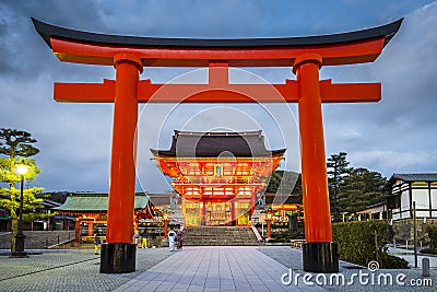 Fushimi Inari Taisha Stock Photo