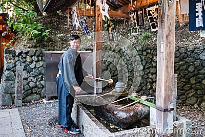 Fushimi Inari Taisha Shrine Editorial Stock Photo