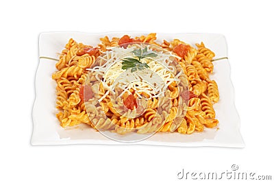 Fusilli Stock Photo