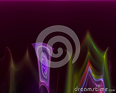 Future abstract template creative chaos action festival style bright fractal, texture design, magic Stock Photo