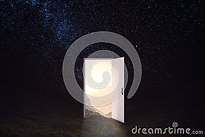 Future and dream concept Stock Photo