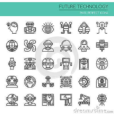 Future Technology Vector Illustration